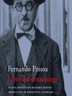 cover image of Libro del desasosiego